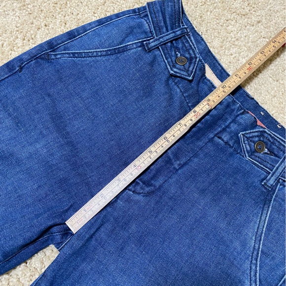 Anthropologie Pilcro High Rise Bootcut Jeans Denim Blue Size 26 Western Rodeo - Picture 10 of 14